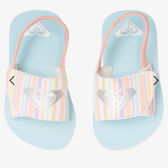 Roxy Sz 10 Toddler Sandals NWT'S - Picture 2 of 6